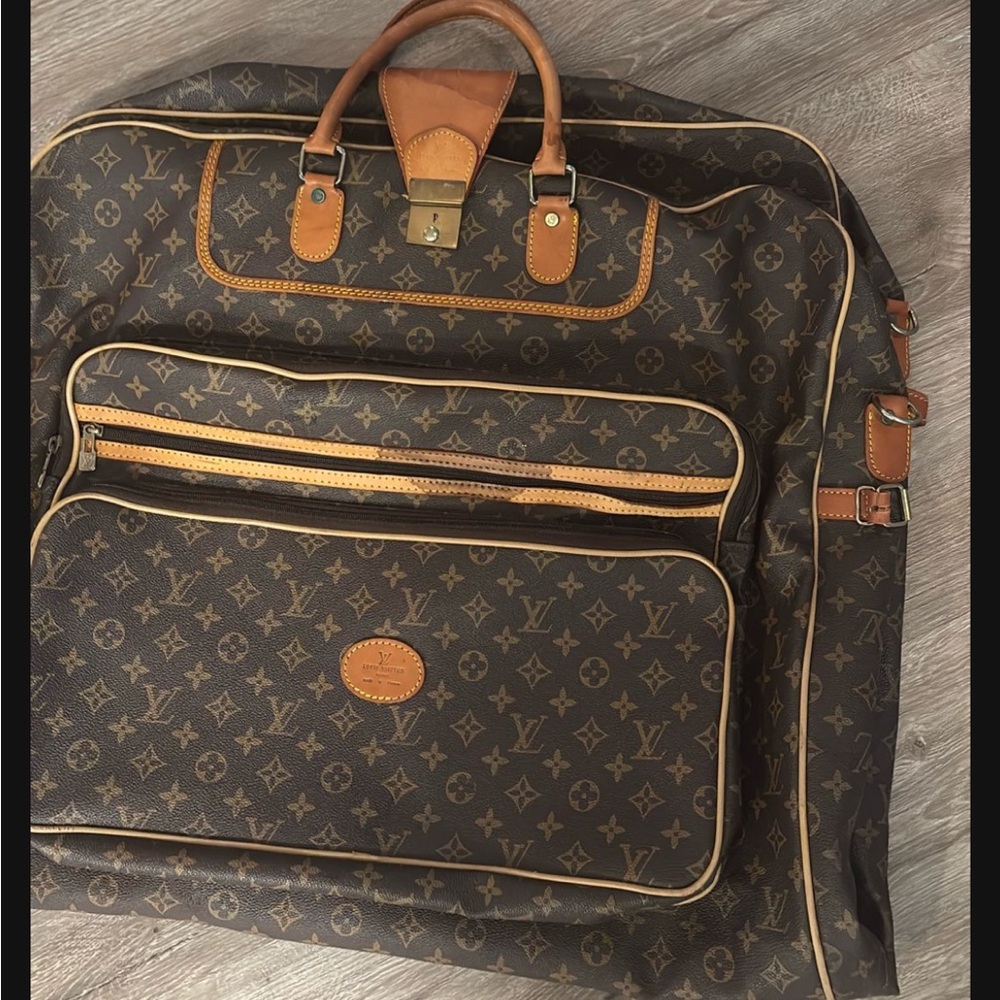Elegant Brown Designer Travel Bag